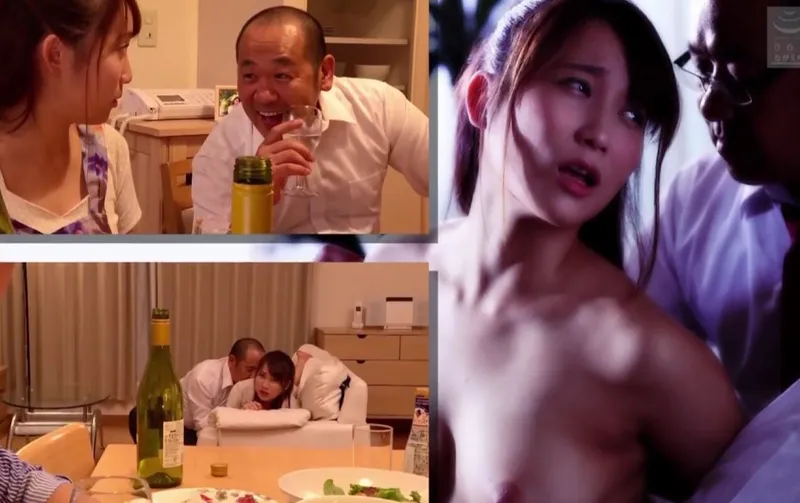 Gã tiền bối khốn nạn gạ nện cô vợ nhân viên ngay trước mặt rồi còn dọa đuổi việc